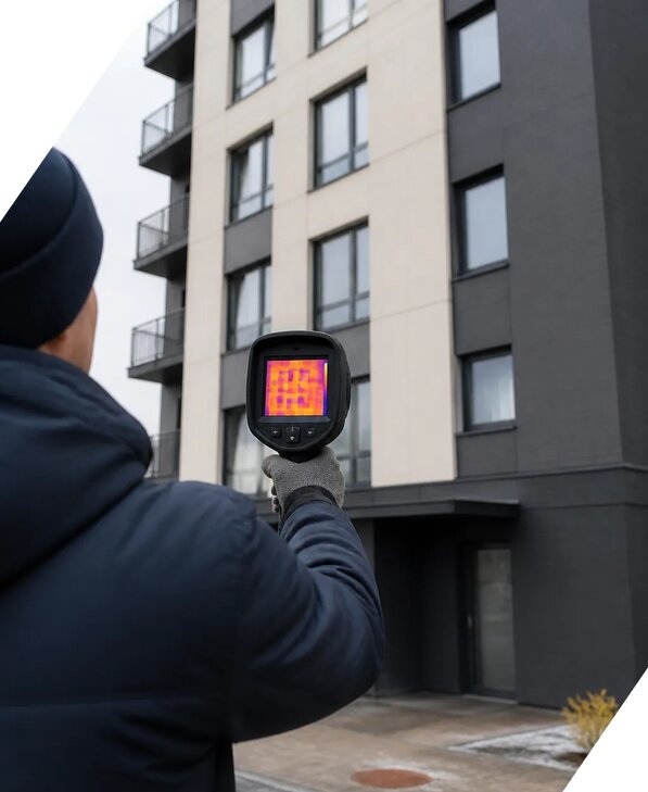 Тепловизионное обследование зданий в Новодвинске от 5114 р. | ЭкспертизаРоссия
