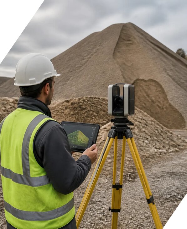 Лазерное 3D сканирование насыпей в Новодвинске от 15341 р. | ЭкспертизаРоссия